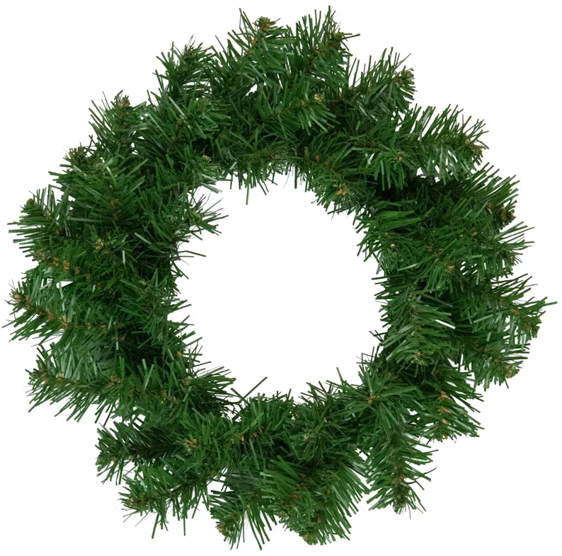 Deluxe Dorchester Pine Artificial Christmas Wreath  10-Inch  Unlit