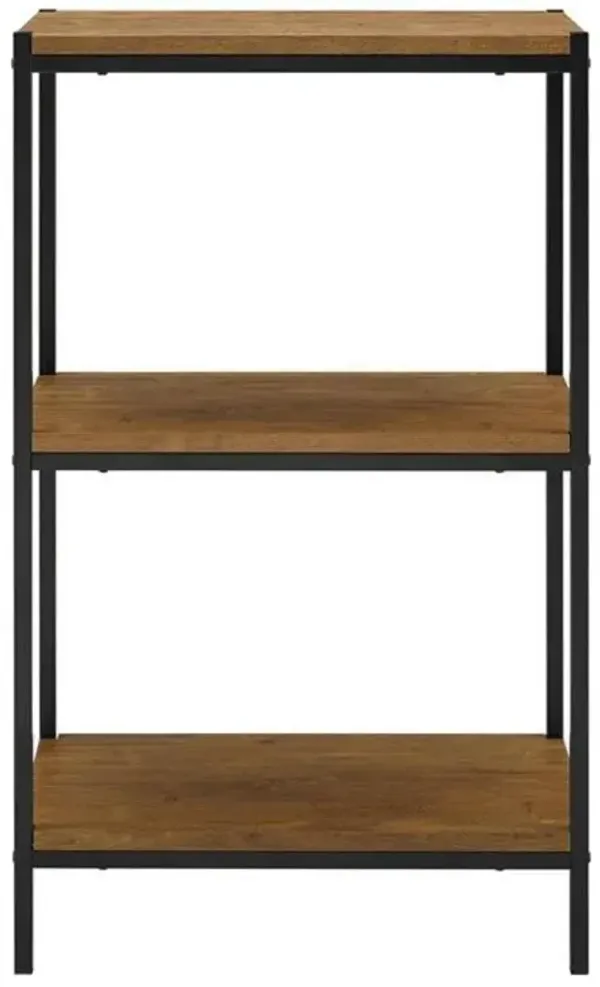 Caffoz 3-Tier Transitional Wood Bookshelf