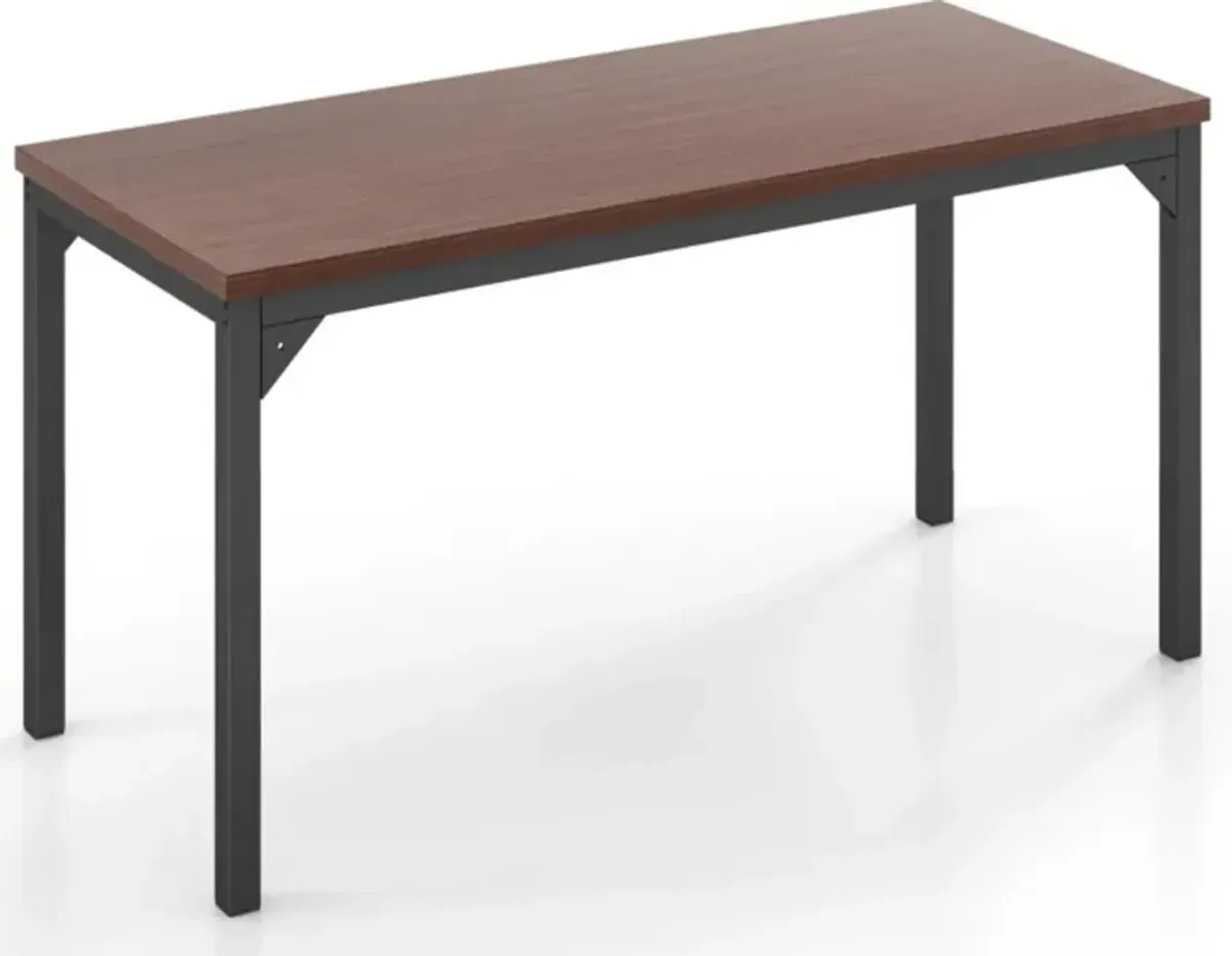 Hivvago 55 Inch Conference Table with Heavy-duty Metal Frame