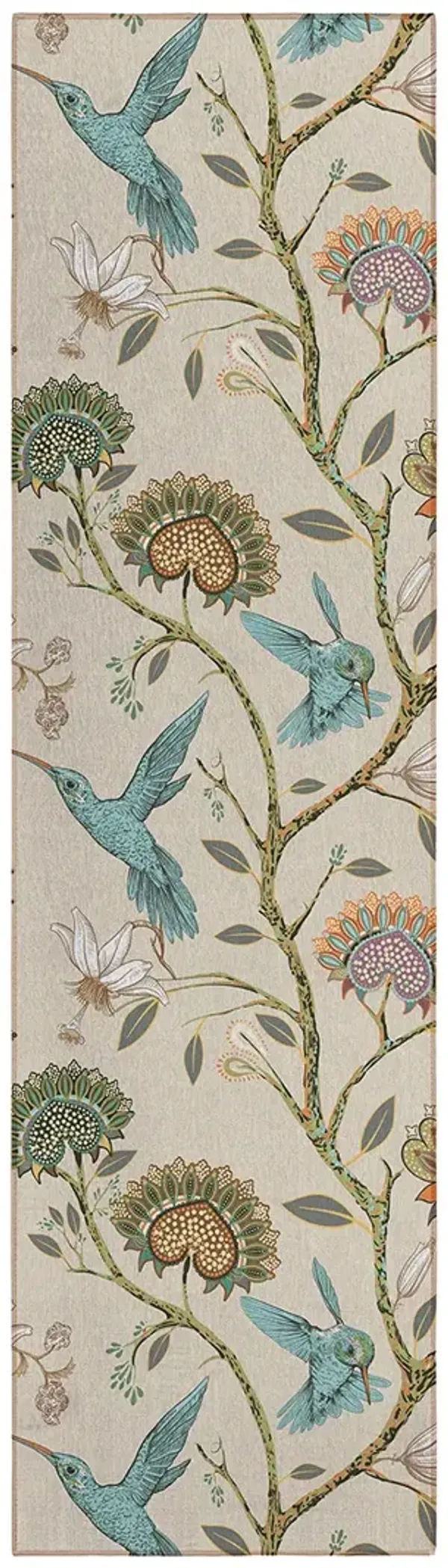 Kendall KE19 Putty 2'3" x 7'6" Rug