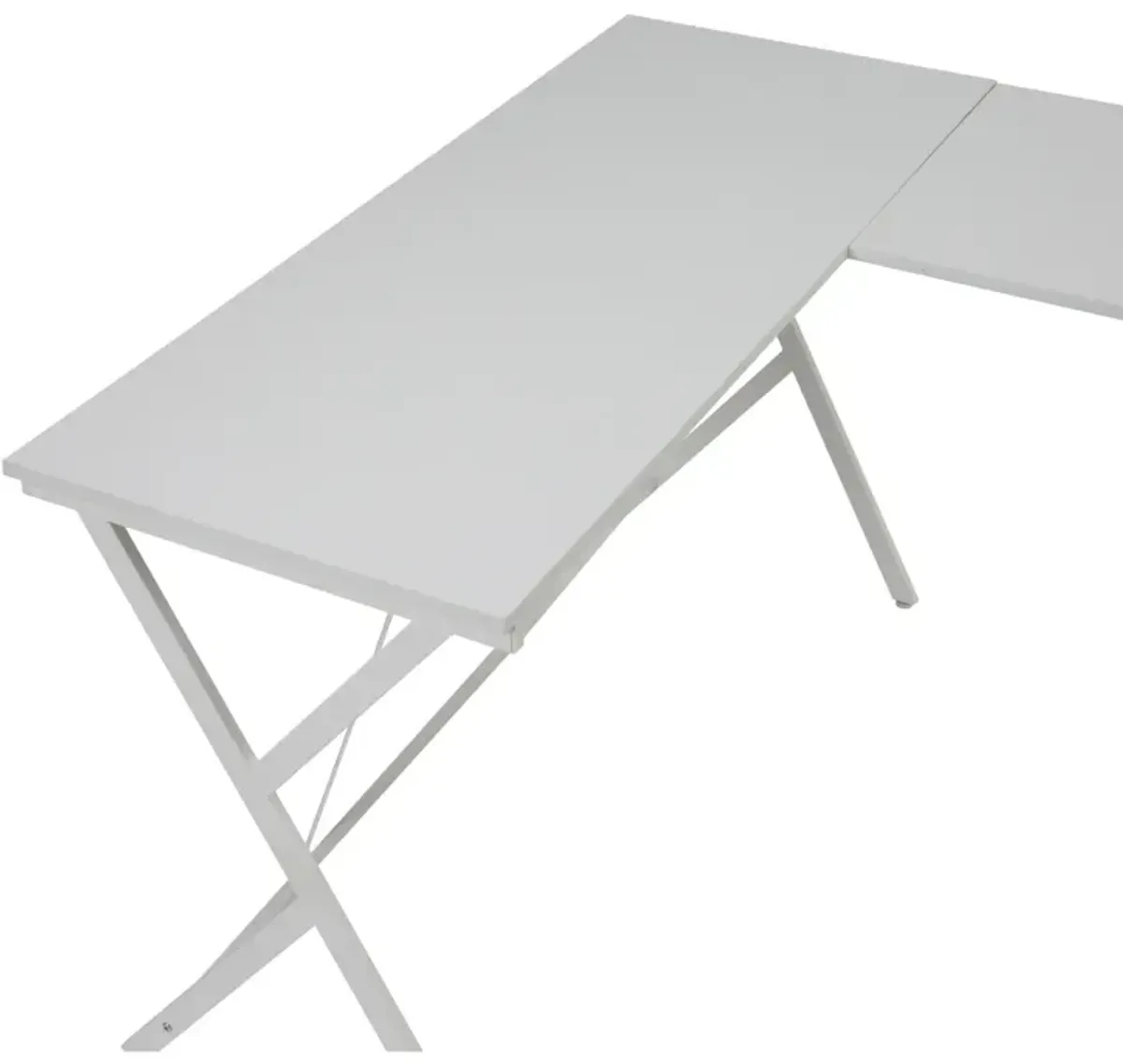 Darzenus Computer Desk in White Finish OF 00050