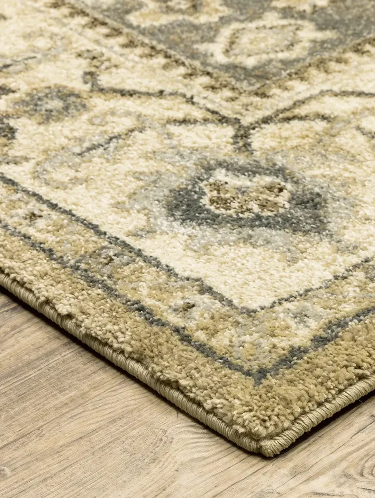 Florence 2'3" x 7'6" Beige Rug