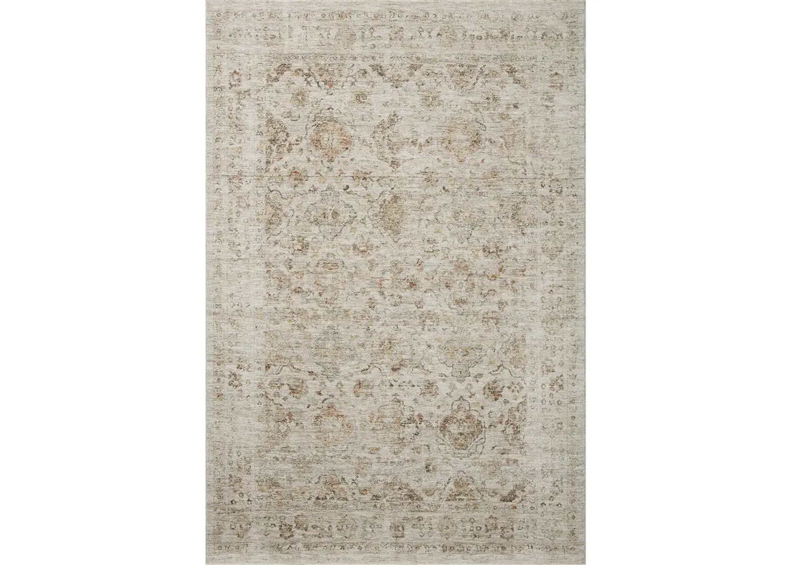 Honora Beige/Spice 6'7" x 9'2" Area Rug by Amber Lewis x Loloi