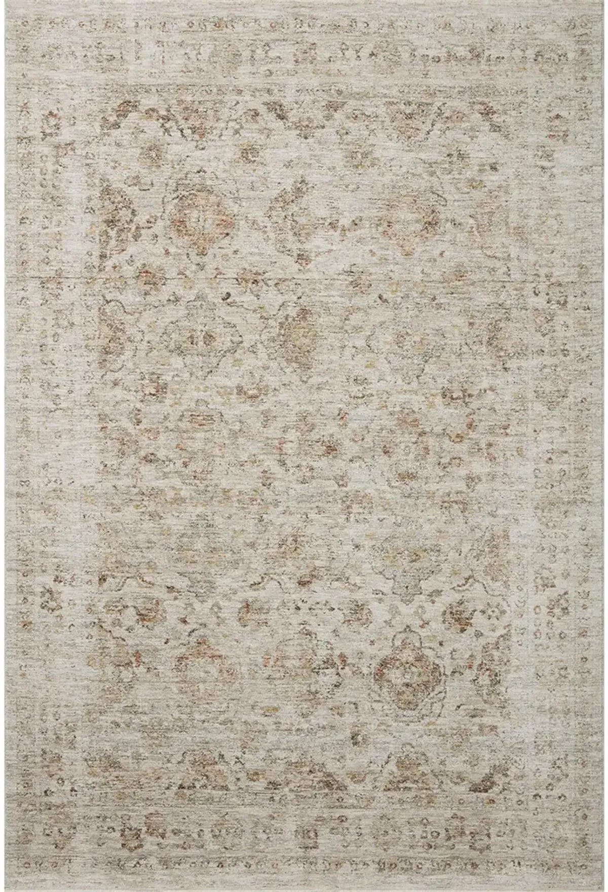 Honora Beige/Spice 6'7" x 9'2" Area Rug by Amber Lewis x Loloi