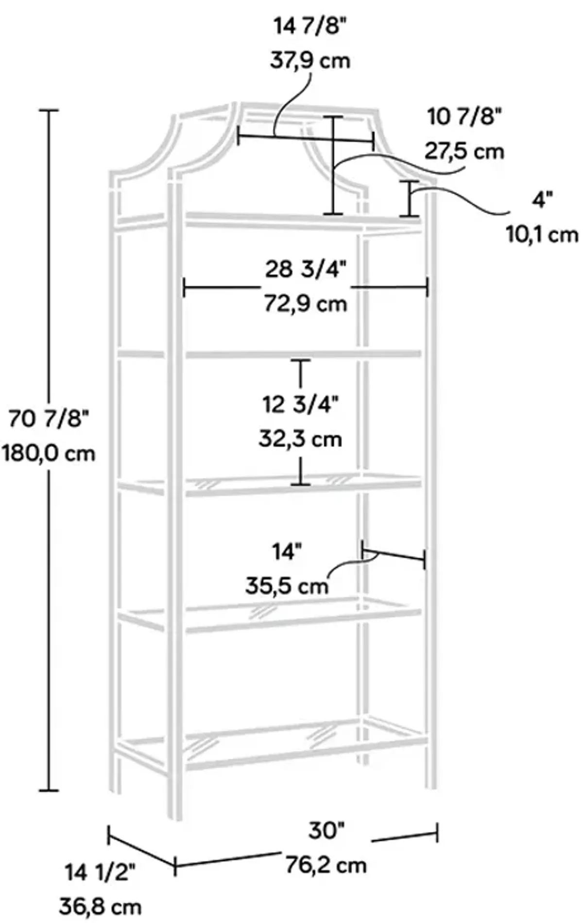 International Lux Bookcase