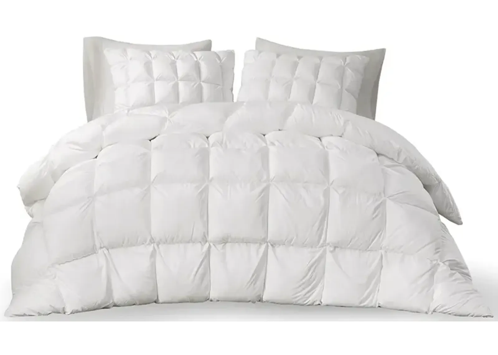 Gracie Mills Norman 3D Puff Stitching Overfilled Down Alternative Comforter