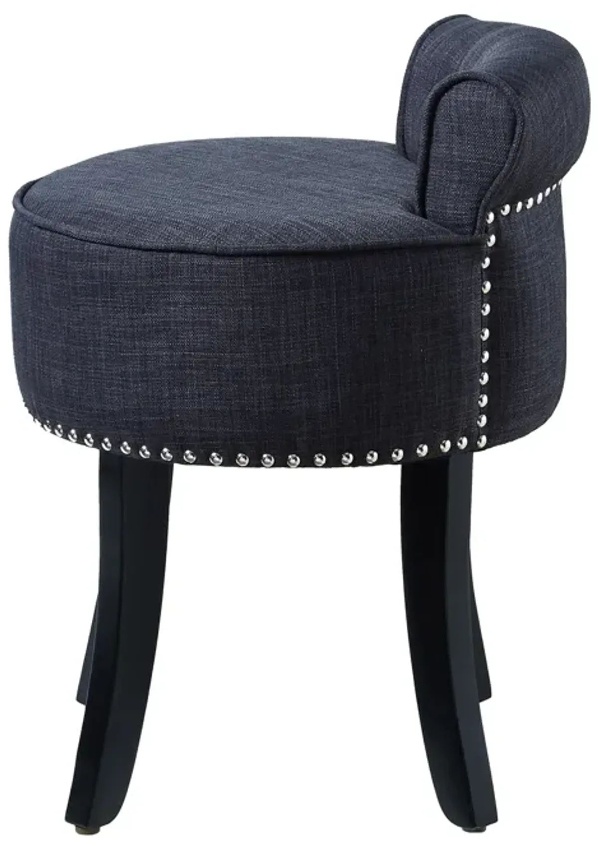 Inspired Home Delia Vanity Stool