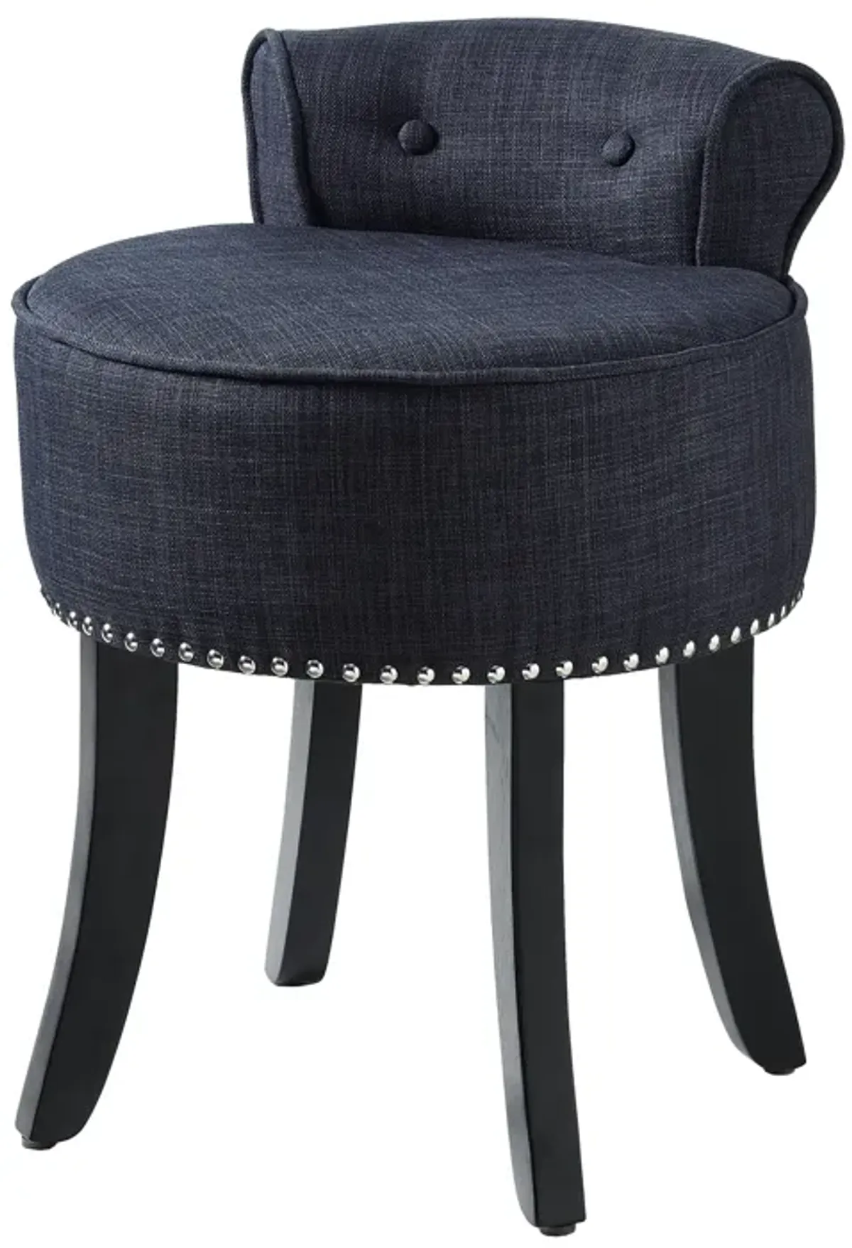 Inspired Home Delia Vanity Stool