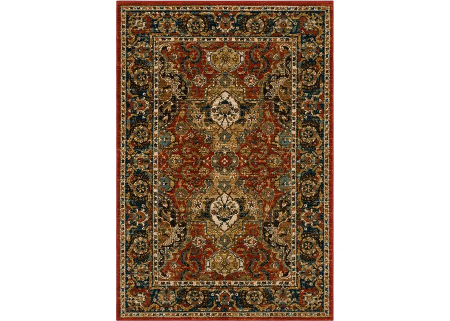 Spice Market Dhahar Garnet 5' 3" X 7' 10" Rug