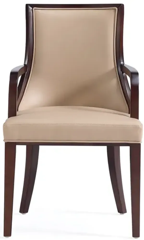 Grand Tan Dining Arm Chair