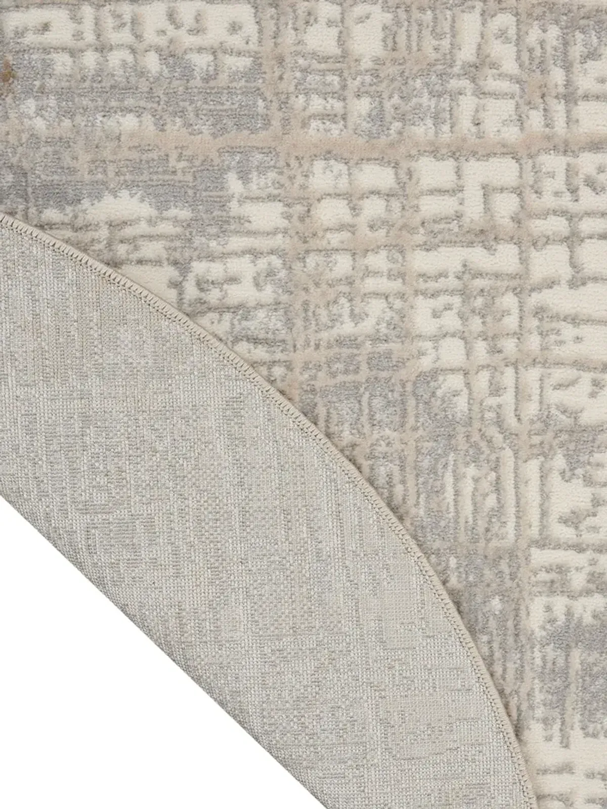 CK950 Rush CK950 Ivory/Taupe 8' x Round Rug