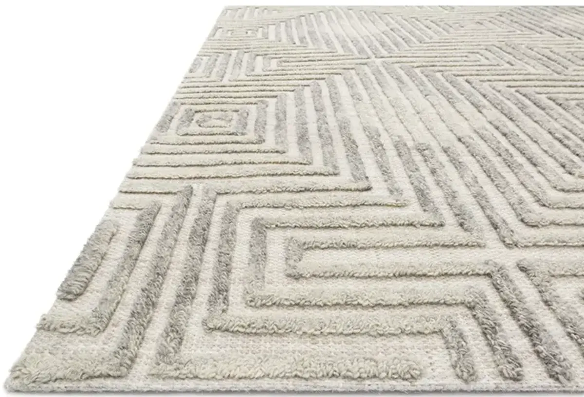 Ehren Grey/Silver 11'6" x 15' Rug