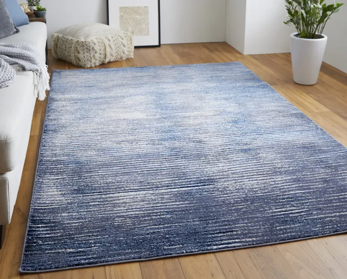 Indio 39GXF Blue/Gray/Ivory 1'8" x 2'10" Rug