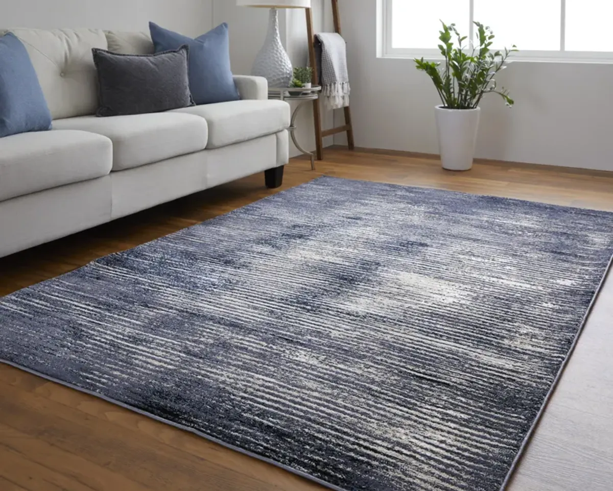 Indio 39GXF Blue/Gray/Ivory 1'8" x 2'10" Rug