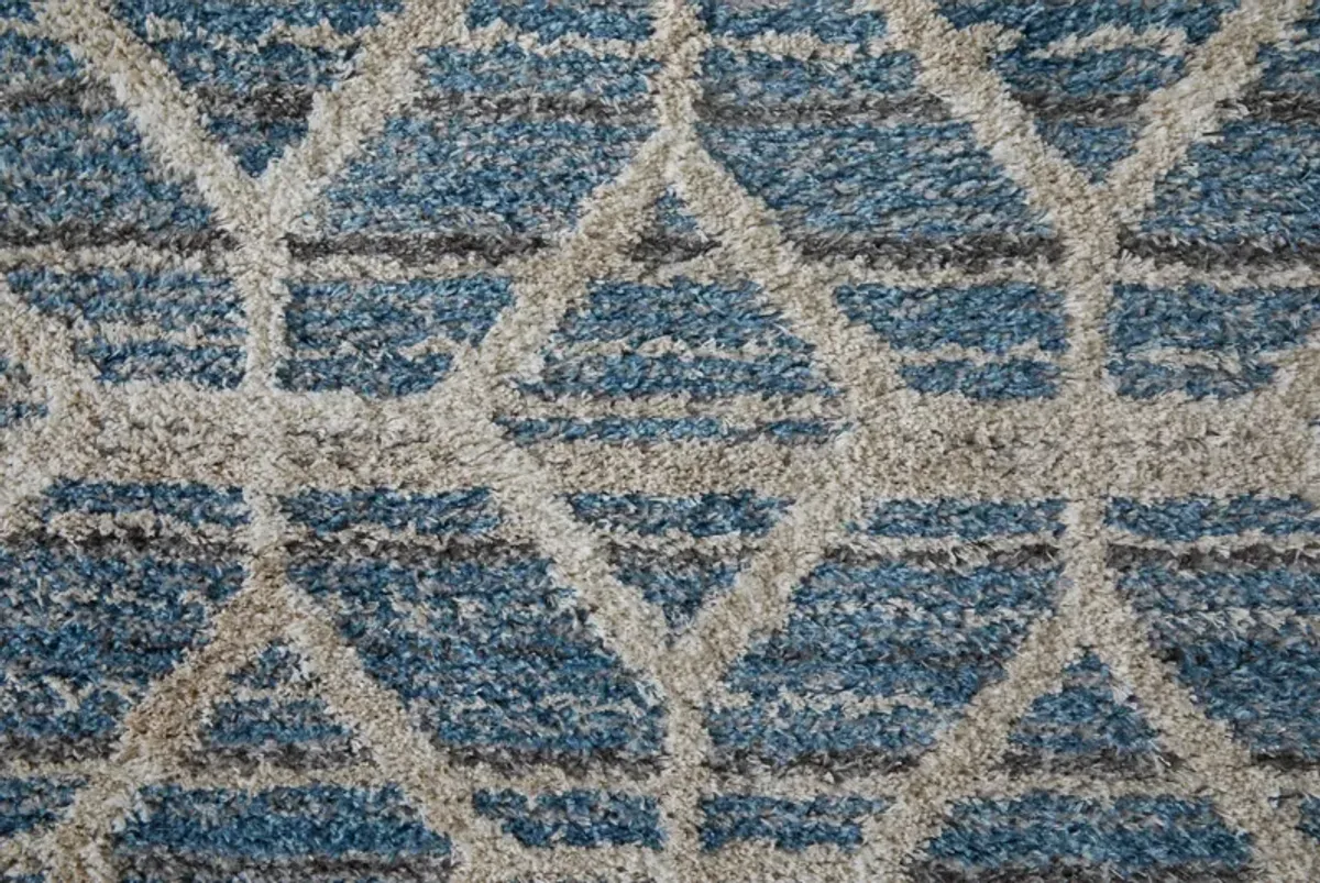 Mynka 39ICF Blue/Ivory 10' x 14' Rug