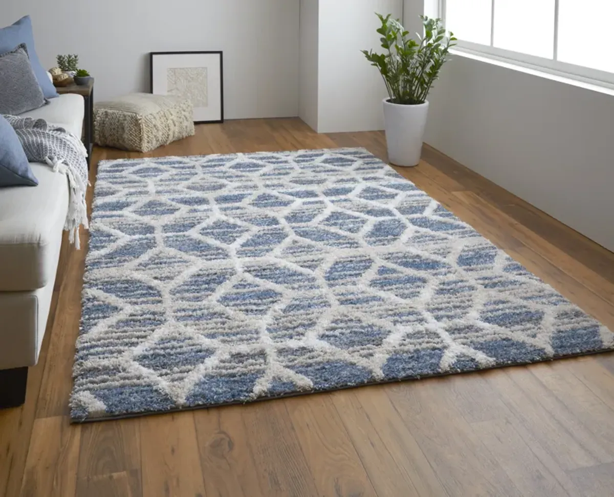 Mynka 39ICF Blue/Ivory 10' x 14' Rug