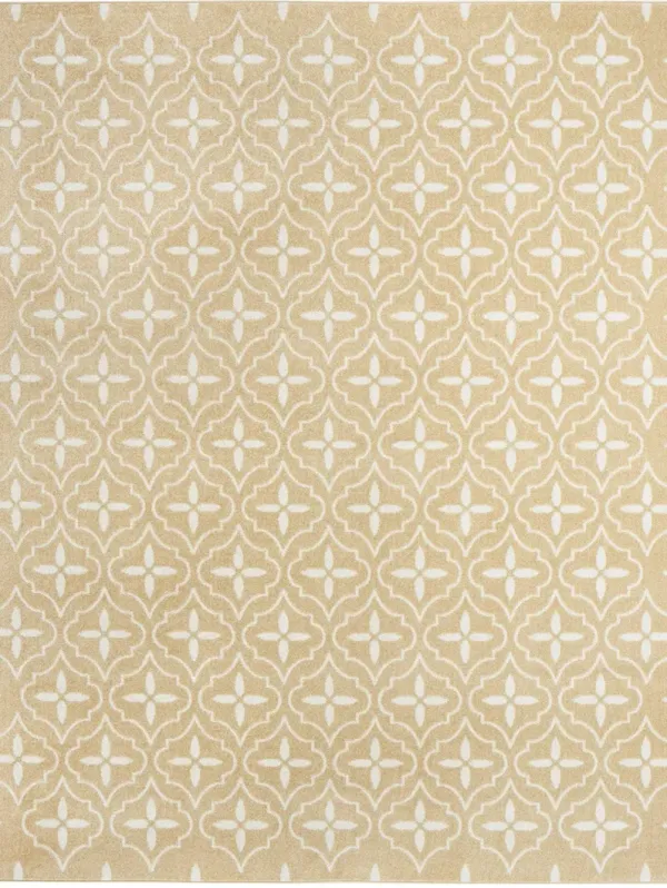 Nourison Essentials NRE04 Beige/Ivory 6' x 9' Rug