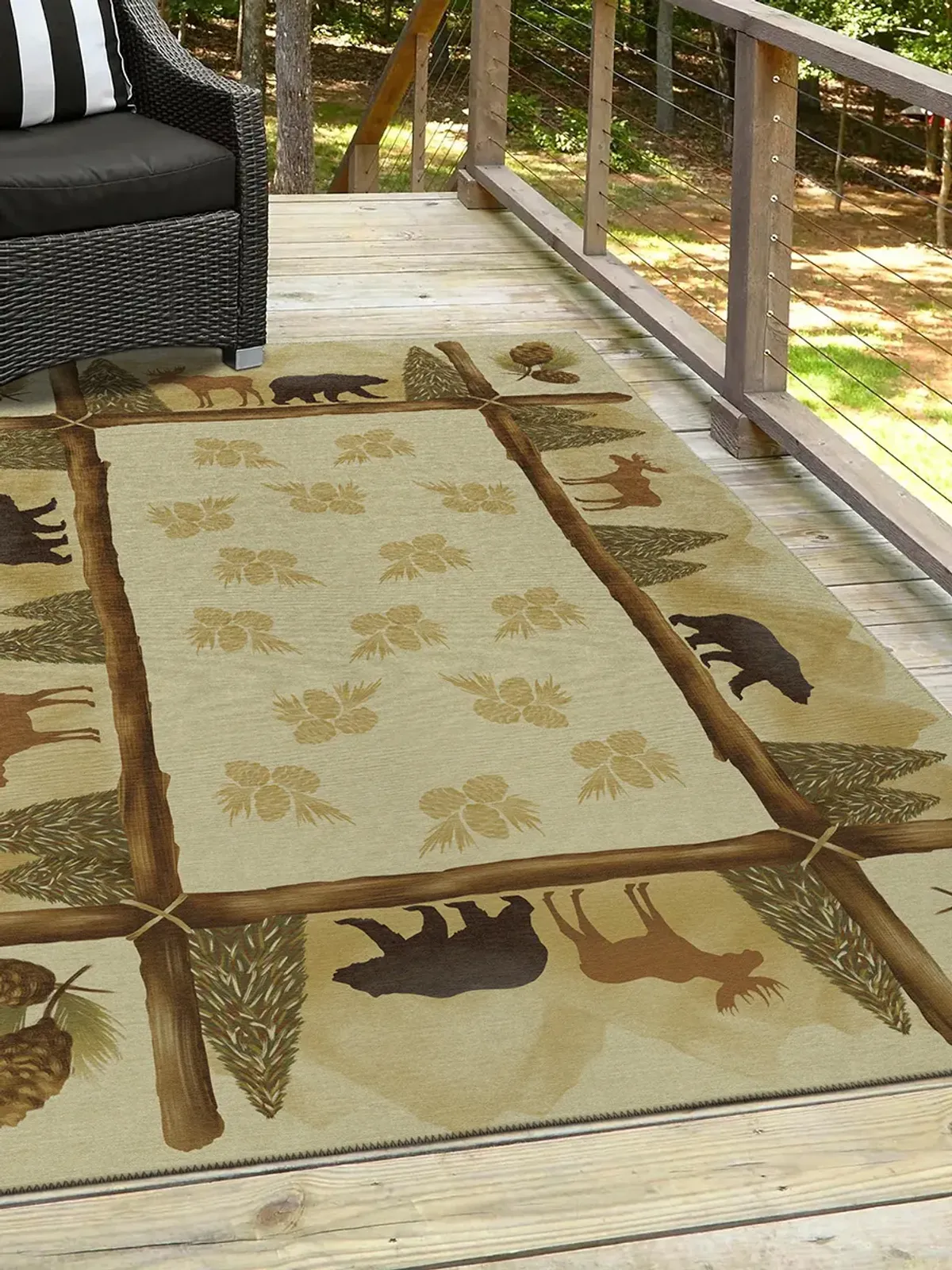 Excursion EX2 Beige 30" x 46" Rug