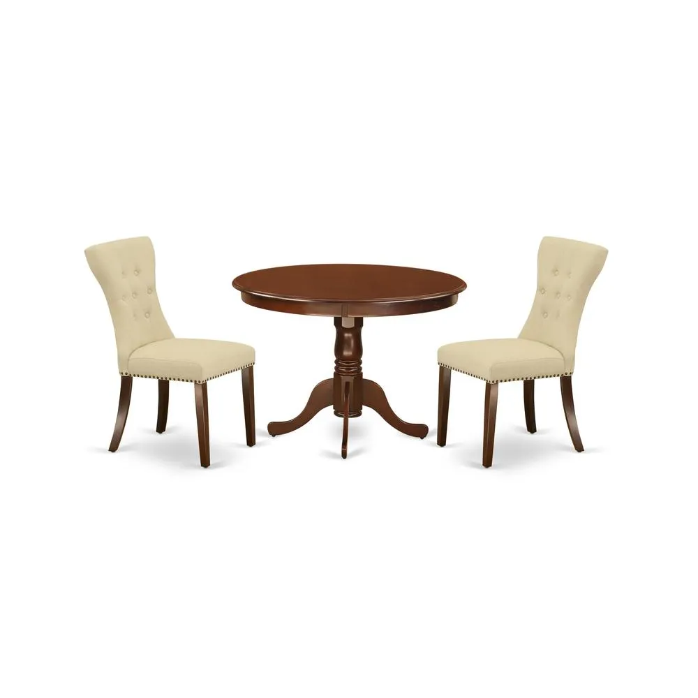 Dining Room Set Mahogany, HLGA3-MAH-32