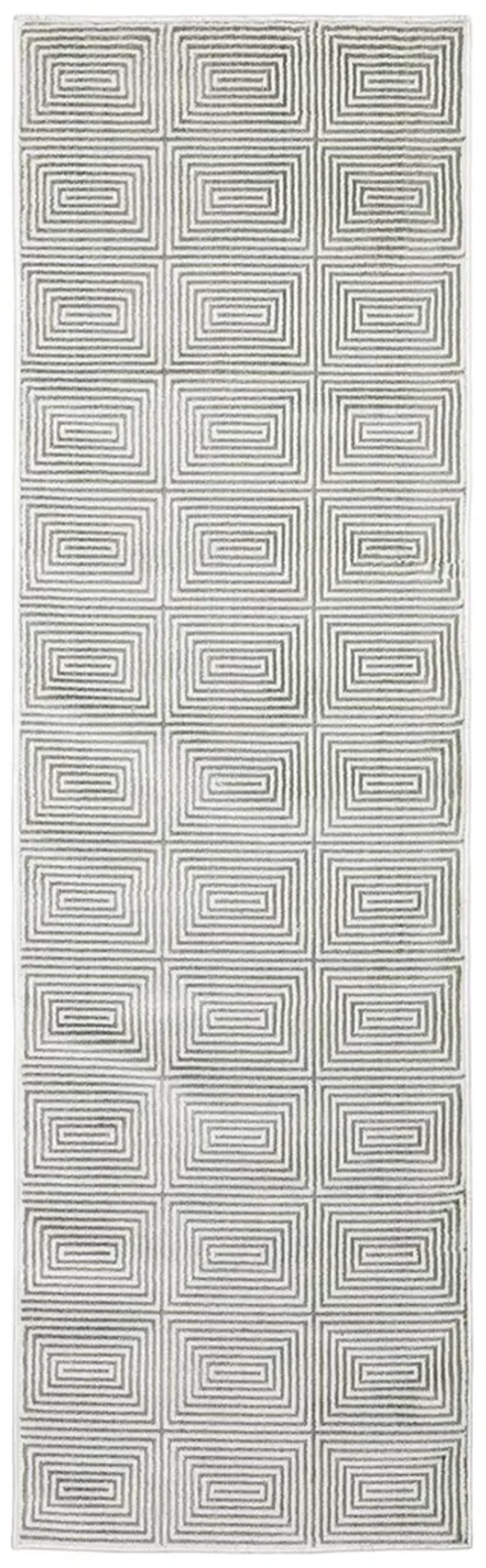 Montecito 2'3" x 7'6" Grey Rug