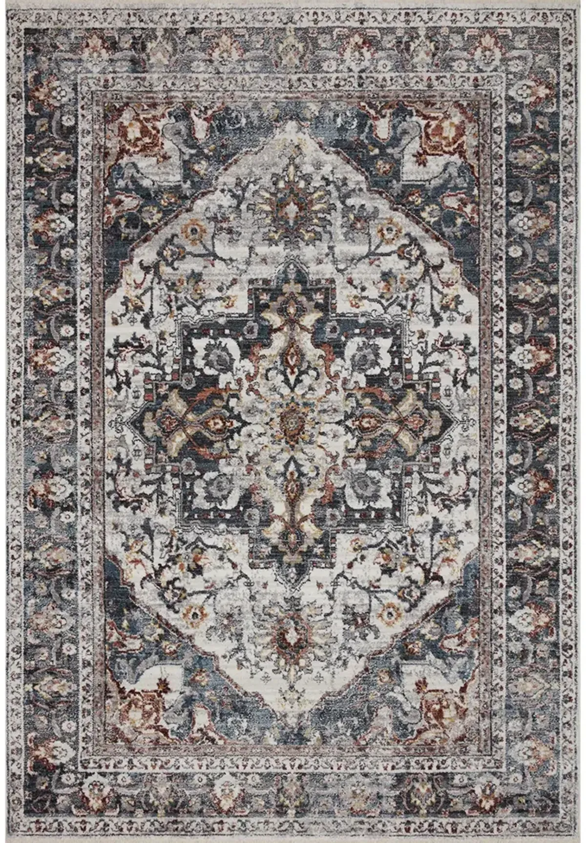 Samra Ivory/Denim 11'6" x 15'7" Rug