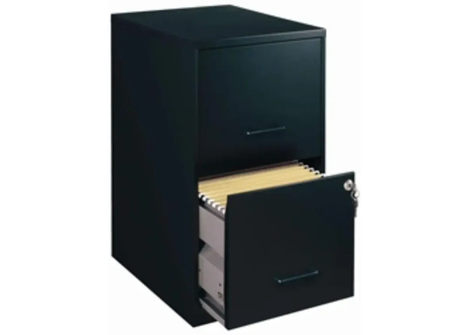 Metal 2 Drawer Vertical Filing File Cabinet