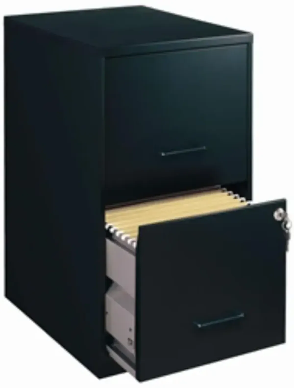 Metal 2 Drawer Vertical Filing File Cabinet