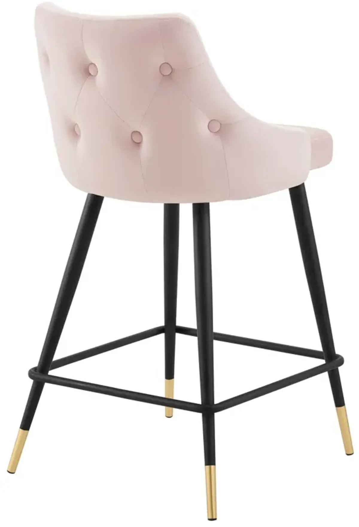 Adorn Performance Velvet Counter Stool