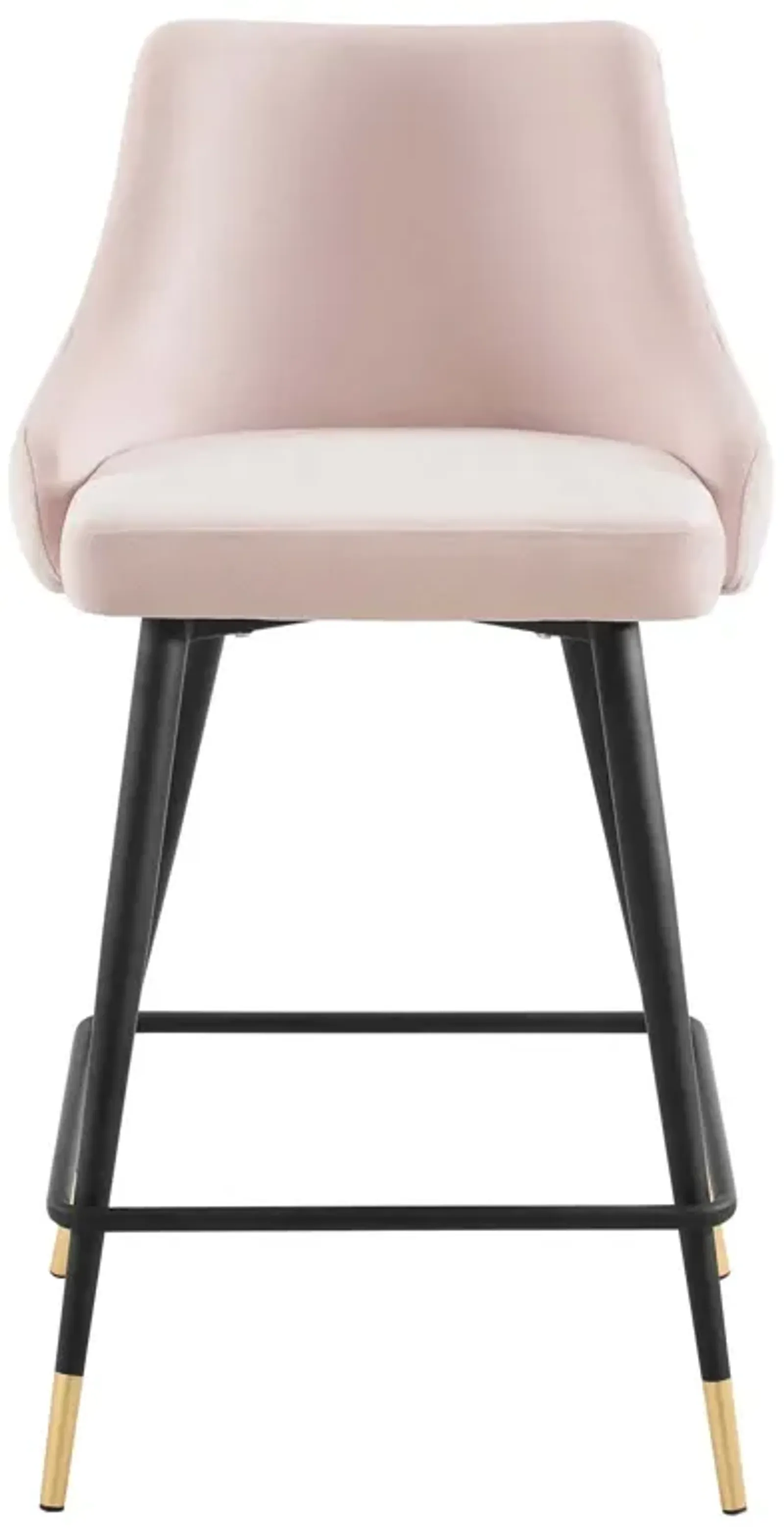 Adorn Performance Velvet Counter Stool