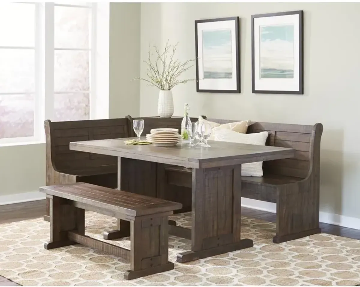 Sunny Designs Wood Breakfast Nook Dining Set