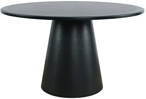 Jofran Nash Mid-Century Modern 50 Round Pedestal Dining Table