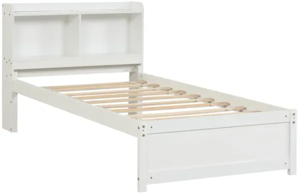 Twin Bed with Trundle,Bookcase