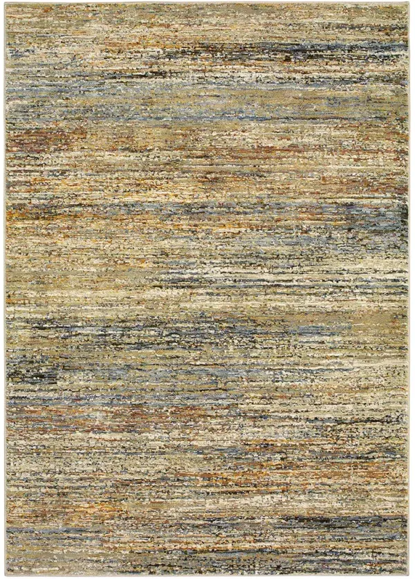 Atlas 8'6" x 11'7" Gold Rug