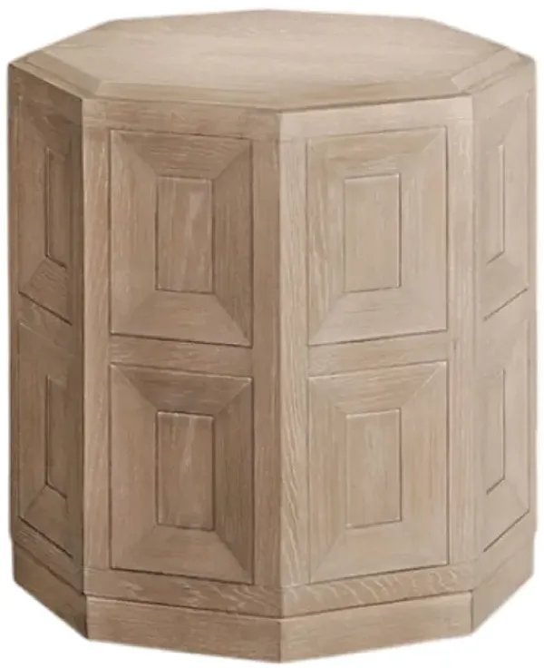 Kizie Accent Side End Table, Tawny Brown Wood, Rectangular 20 Inch