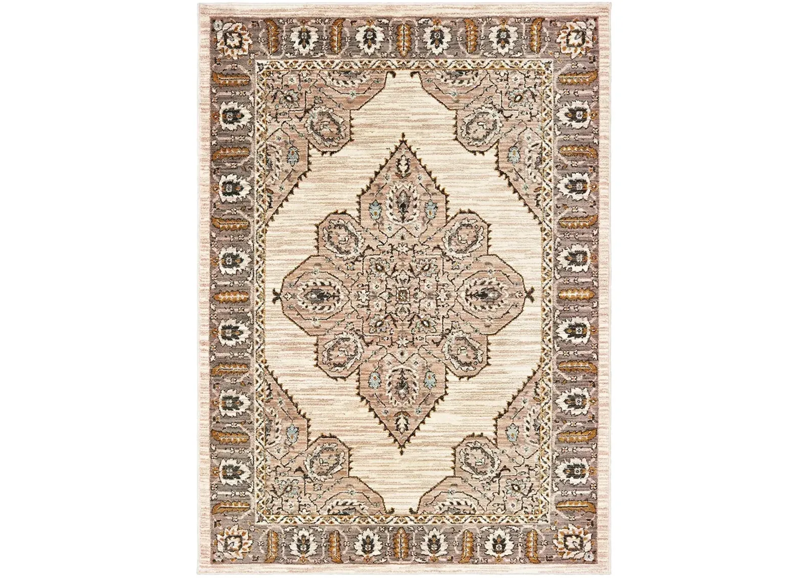 Sedona 6'7" x 9'6" Ivory Rug