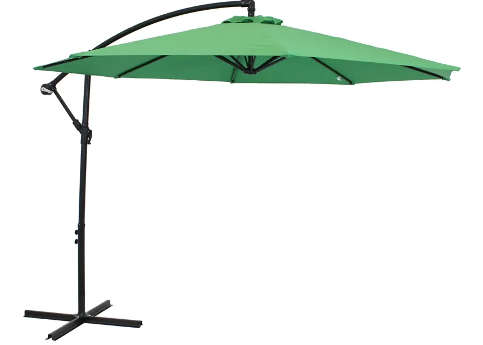 Sunnydaze 9' Cantilever Offset Patio Umbrella with Crank