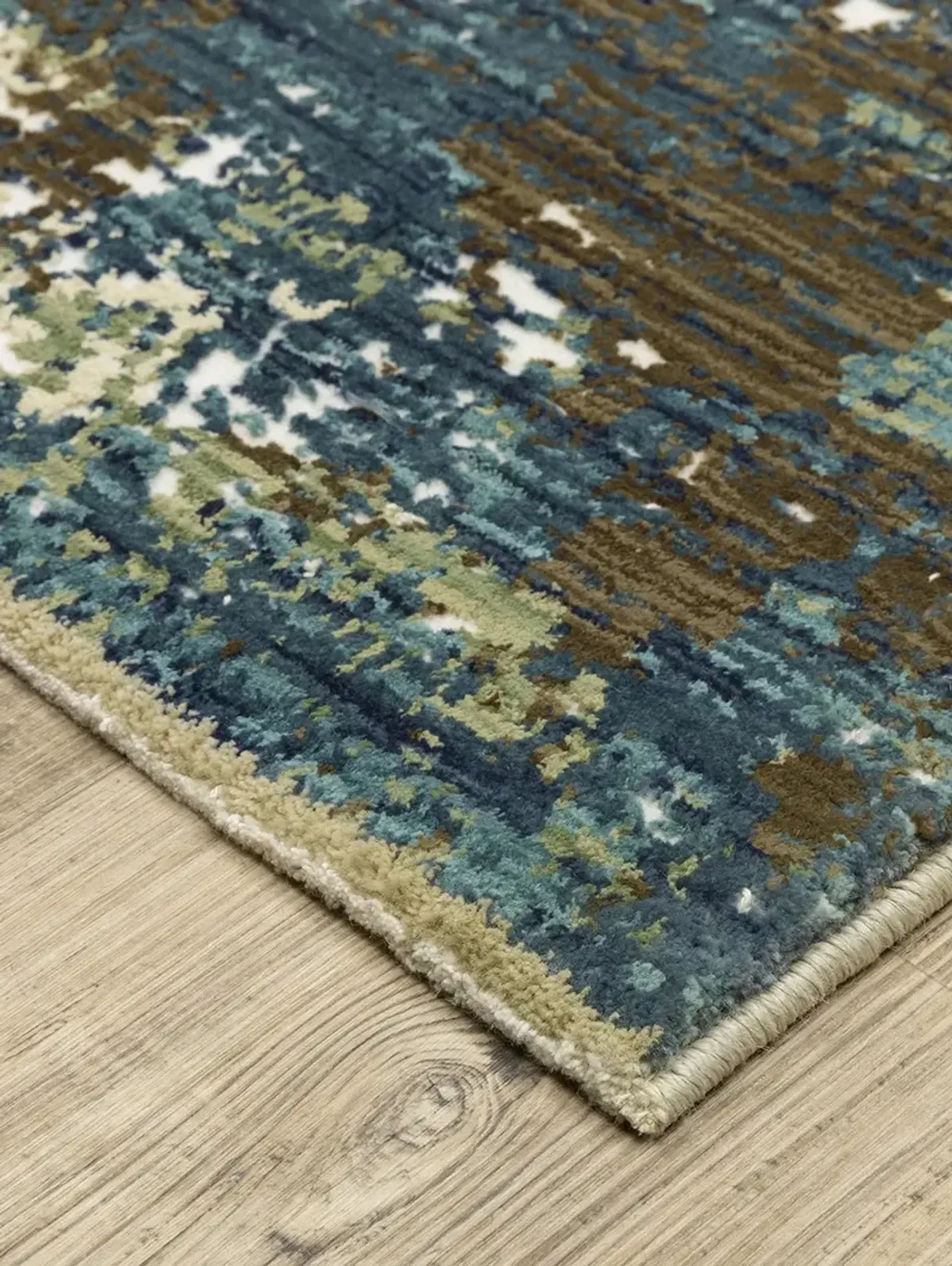 Reed 2'3" x 7'6" Blue Rug