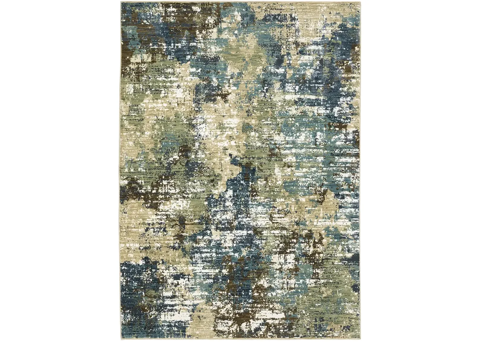 Reed 2'3" x 7'6" Blue Rug