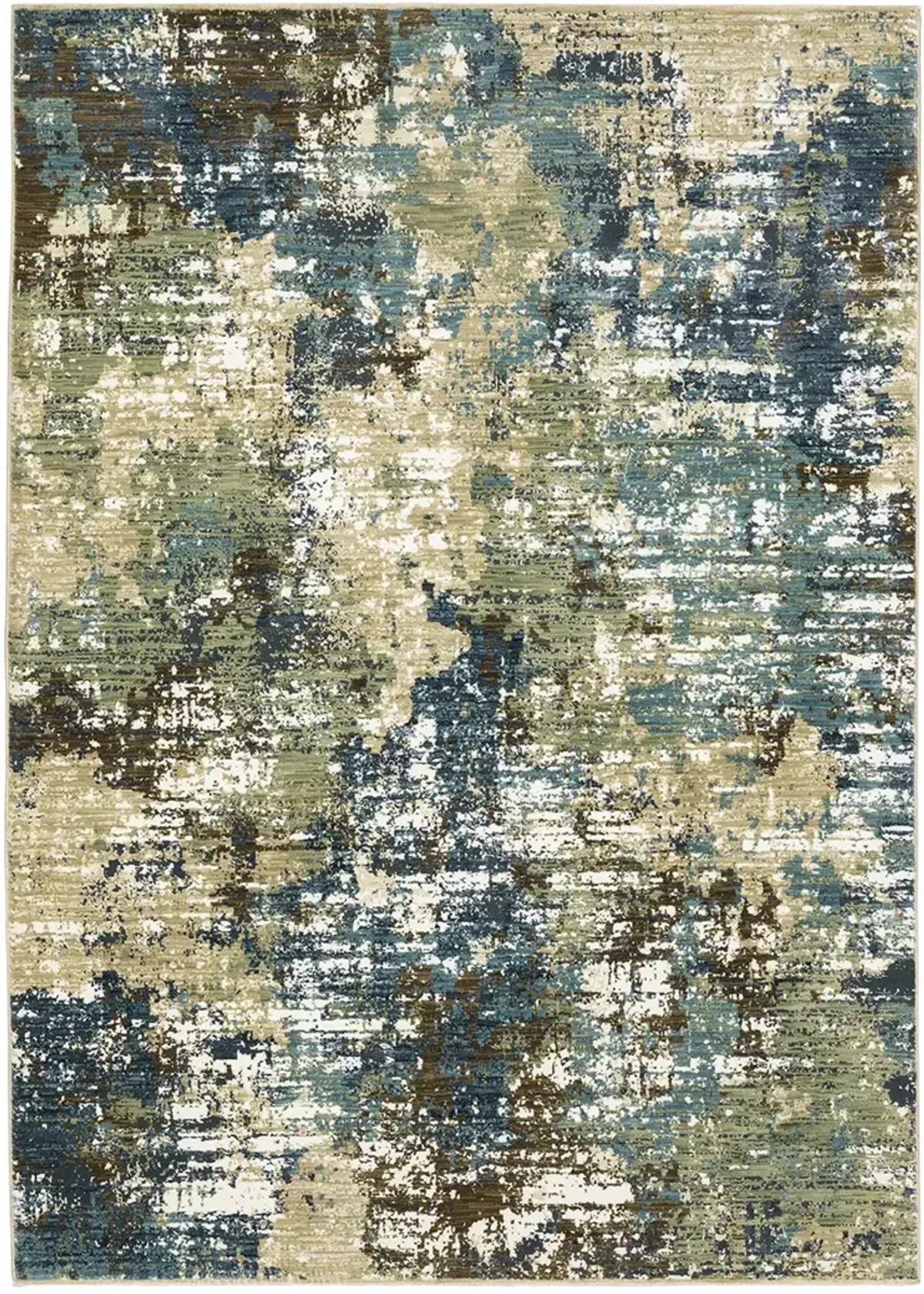 Reed 2'3" x 7'6" Blue Rug