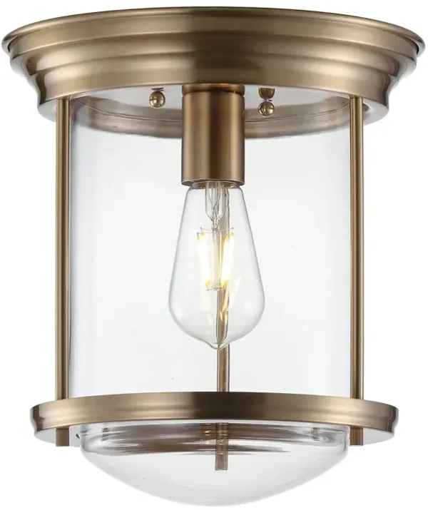 Savannah Metal/Glass LED Flush Mount