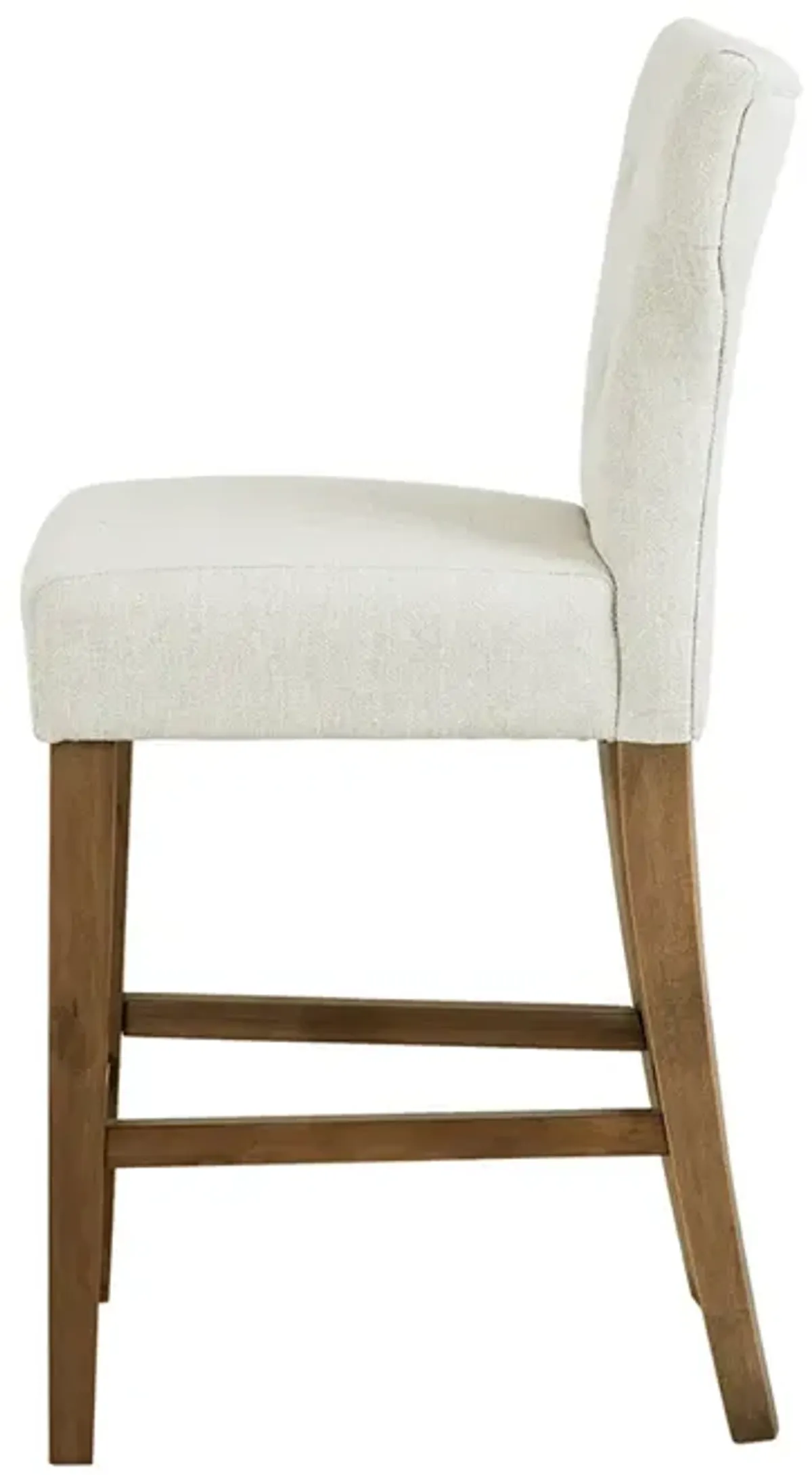 Gracie Mills Lelia Button Tufted Back Counter Stool