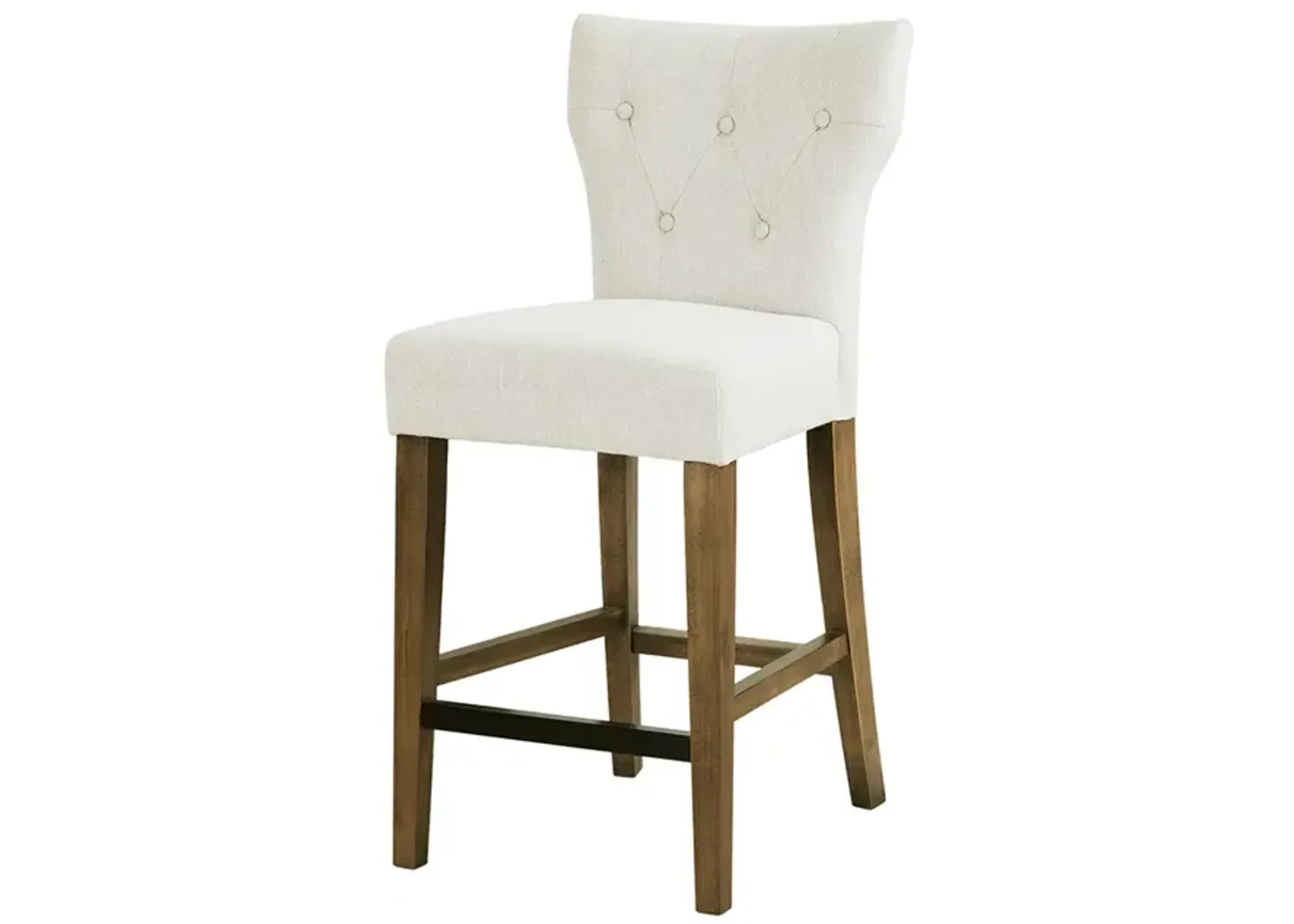 Gracie Mills Lelia Button Tufted Back Counter Stool