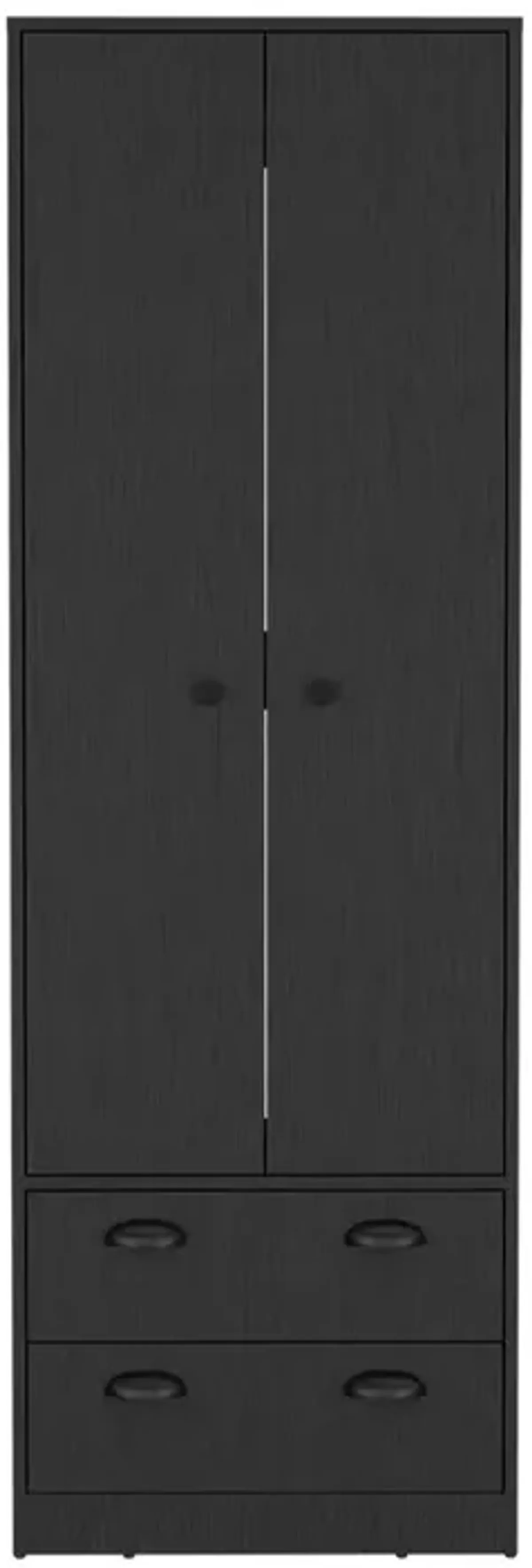 Armoire Hobbs, Bedroom, Black