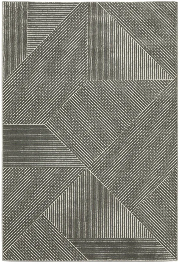 Raylan 9'10" x 12'10" Grey Rug
