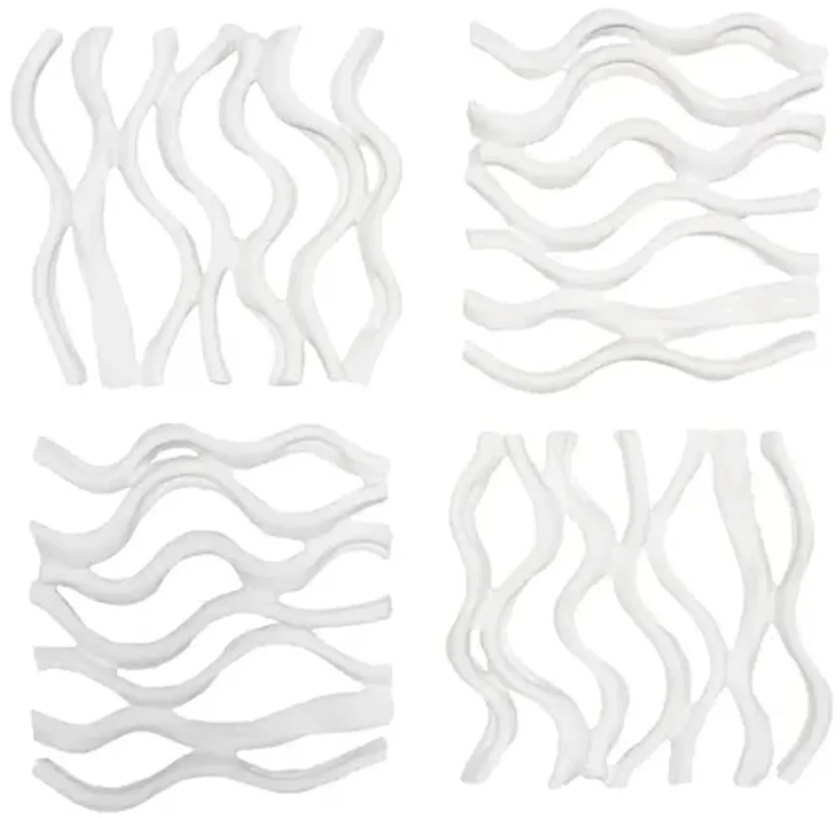 Vine Wall Tile Set of 4