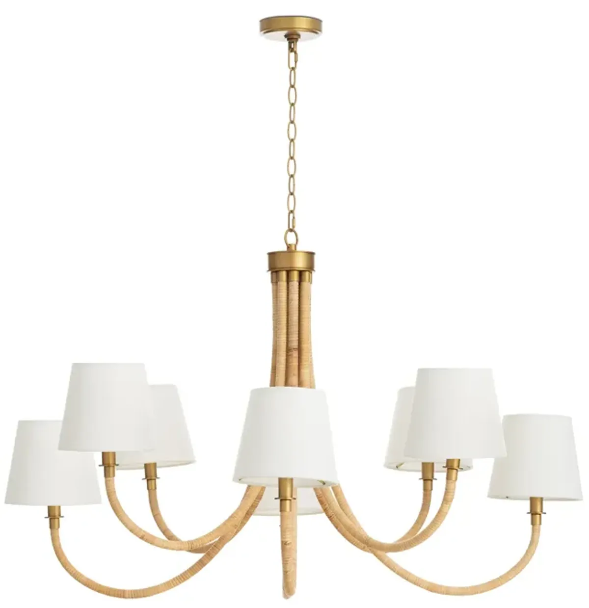 Coastal Living Treble Chandelier