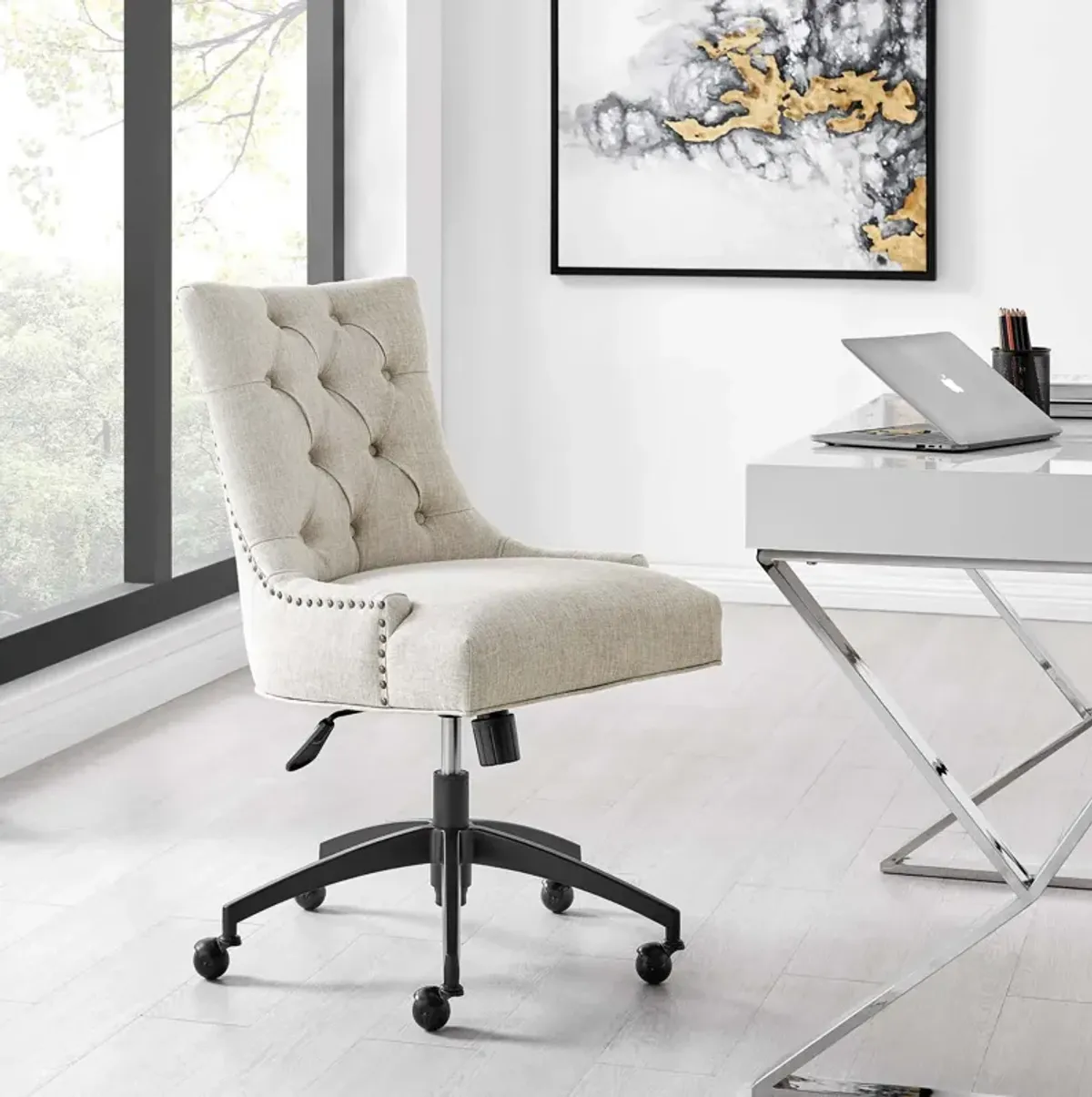 Modway Furniture - Regent Tufted Fabric Office Chair