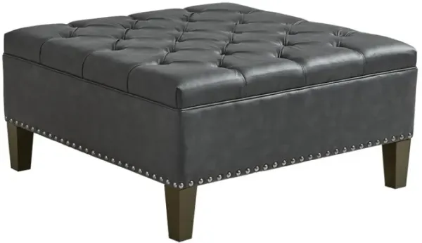 Lindsey Tufted Square Cocktail Ottoman