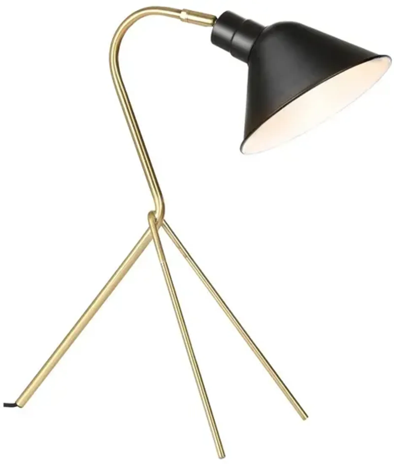 Mae Brass LED Task Lamp