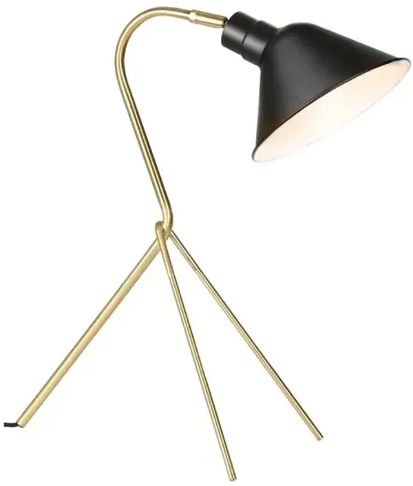 Mae Brass LED Task Lamp
